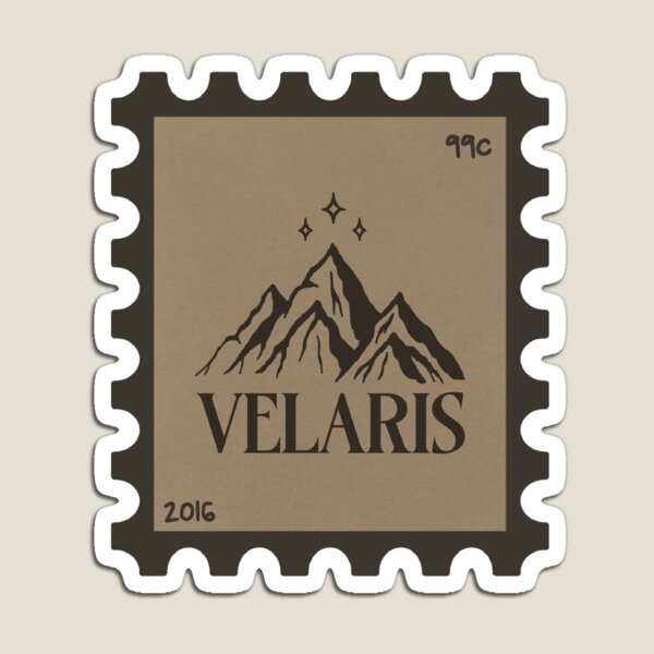 Artikel-Vorschau von Velaris-Stempel – Ein Hof aus Dornen und Rosen, designt und verkauft von VeritaDoodles.