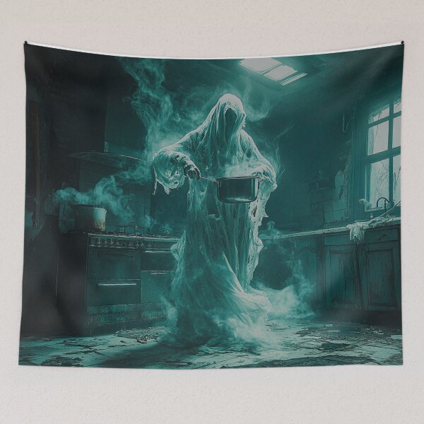 Item preview, The Ghostly Cook designed and sold by lylange.