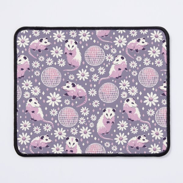 Item preview, Disco Possum Party – Cute Opossum Retro Pattern designed and sold by Itouchedabee.