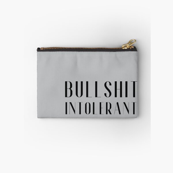 Item preview, Bullshit Intolerant designed and sold by FuryHive.