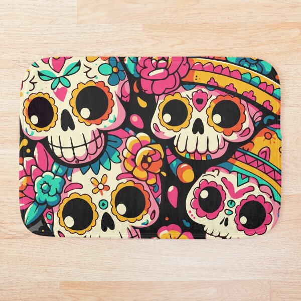 Item preview, Celebración Calavera! A Vibrant Collection of 4 Festive Sugar Skull Designs designed and sold by Edgar Ramirez.