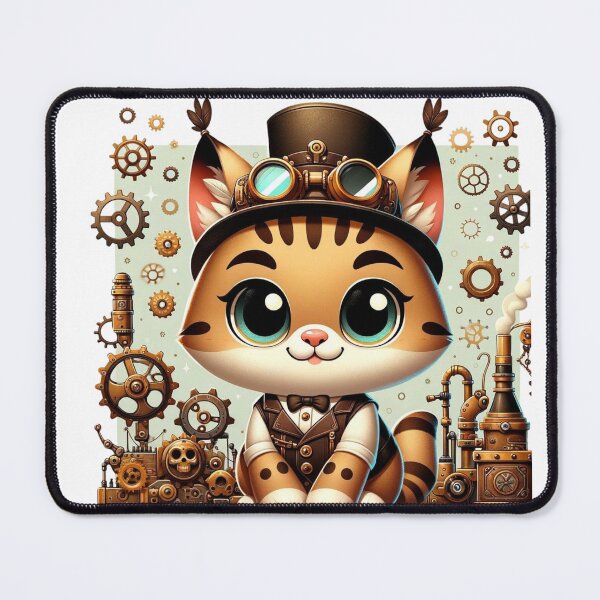 Item preview, Steampunk Caracal designed and sold by Sillytoe.