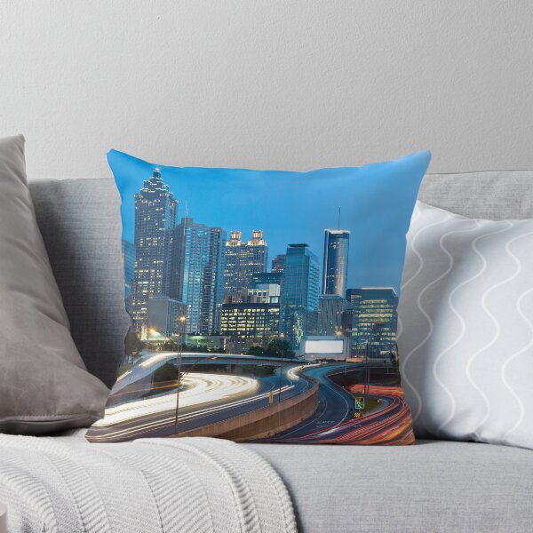 Item preview, Atlanta at night designed and sold by Stephensimages.
