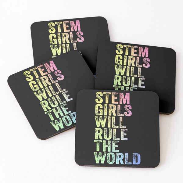 Item preview, Stem Girls Will Rule The World - Women In Science designed and sold by ScienceCorner.