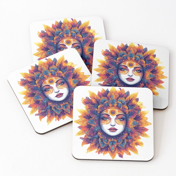 Item preview, Psychedelic Sun Goddess  designed and sold by AnnDesignStudio.