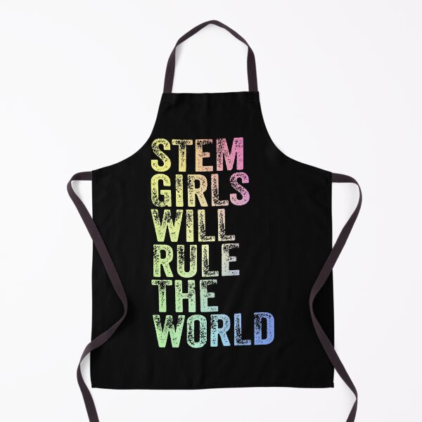 Item preview, Stem Girls Will Rule The World - Women In Science designed and sold by ScienceCorner.