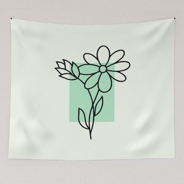 Item preview, Flowers Outline designed and sold by Jeallan Designs.