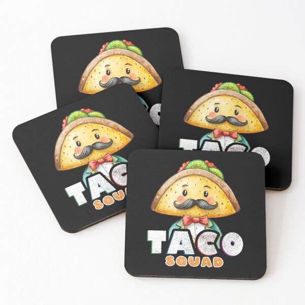 Item preview, Funny Taco Squad Cute Mexican Food Lover designed and sold by Isabella ✔️ ✔️.