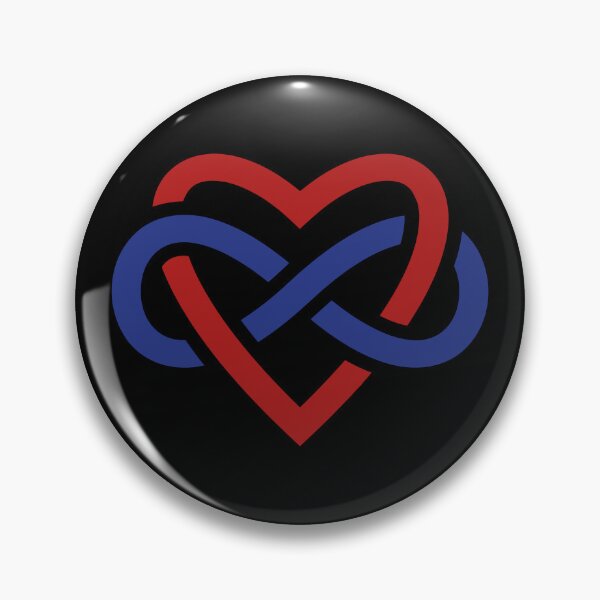 Item preview, Polyamory Symbol Inspired by Wiki designed and sold by JoanNinjaHen.