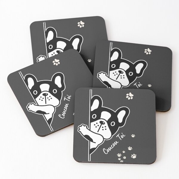 Item preview, Coucou Toi Playful French Bulldog Art for Dog Lovers designed and sold by PickInsight.