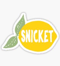 Pegatina Lemony Snicket