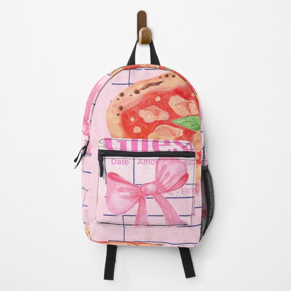 Item preview, Aesthetic Pizza - pink bows designed and sold by bowsbotanicals.
