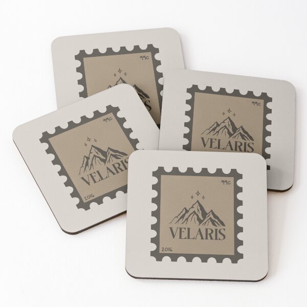 Item preview, Velaris Stamp - A Court of Thorns and Roses designed and sold by VeritaDoodles.