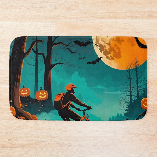 Item preview, Spooky Halloween MTB Ride Through Haunted Trails designed and sold by GrizzlyCollective.