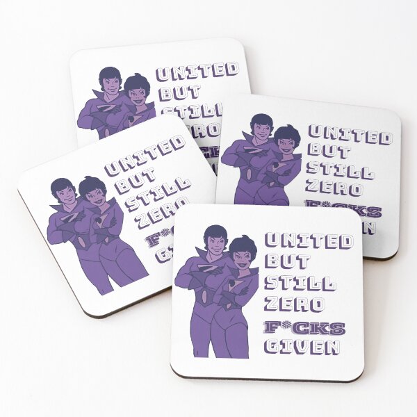 Item preview, United but zero fucks given : wonder twins funny saying for an essential t-shirt designed and sold by puurfectcat.