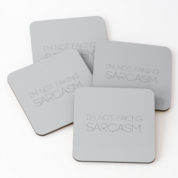 Item preview, I'm not faking Sarcasm designed and sold by FuryHive.