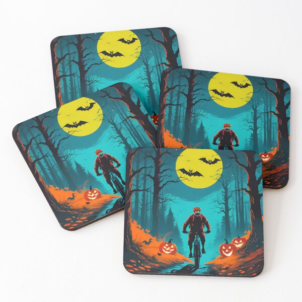 Item preview, Halloween MTB Ride: Spooky Fun and Thrills designed and sold by GrizzlyCollective.
