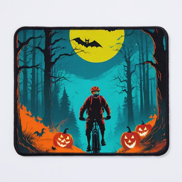 Item preview, Halloween MTB Ride: Spooky Fun and Thrills designed and sold by GrizzlyCollective.