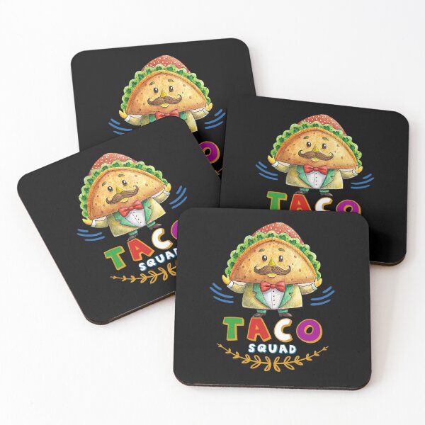 Item preview, Funny Taco Squad Cute Mexican Food Lover designed and sold by Isabella ✔️ ✔️.