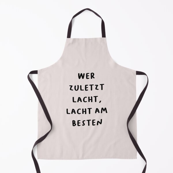 Item preview, "Wer zuletzt lacht, lacht am besten." (He who laughs last, laughs best.) | German Phrases | Minimalist Design designed and sold by RM-Journey.