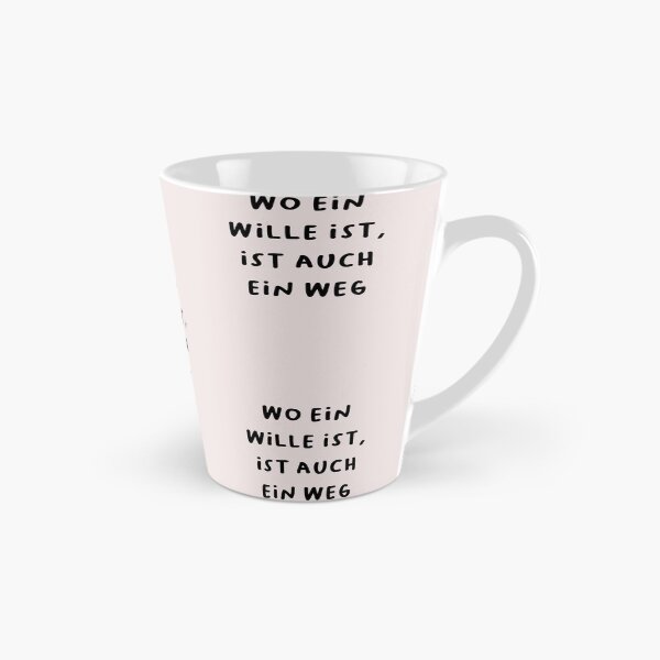 Item preview, "Wo ein Wille ist, ist auch ein Weg." (Where there's a will, there's a way.) | German Phrases | Minimalist Design designed and sold by RM-Journey.