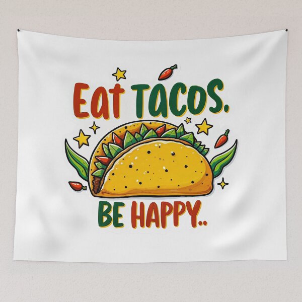 Item preview, Sticker T-Shirt Design Trending: National Taco Day designed and sold by ForeverPrintsOK.