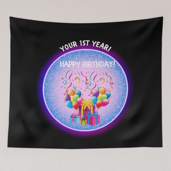 Item preview, Your First Birthday - Birthday Celebration Gifts designed and sold by signshirtz.