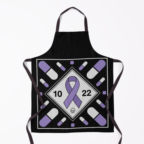 Item preview, Awareness Ribbon With Oct 22 Date - Fluoroquinolone Toxicity & Pills Graphic Tee designed and sold by BLZART.
