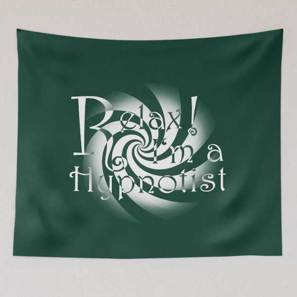 Item preview, Relax! I'm a Hypnotist - Fan Spiral designed and sold by JoanNinjaHen.