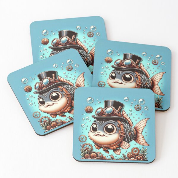 Item preview, Steampunk Carp designed and sold by Sillytoe.