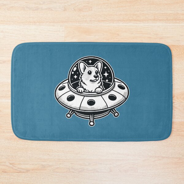 Item preview, Corgi in Ufo designed and sold by MaateoDesign.