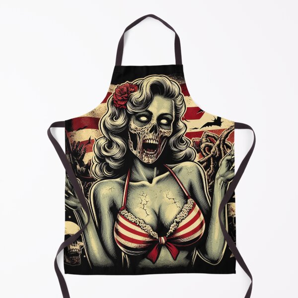 Item preview, American Zombie Girl designed and sold by PulpVintage.