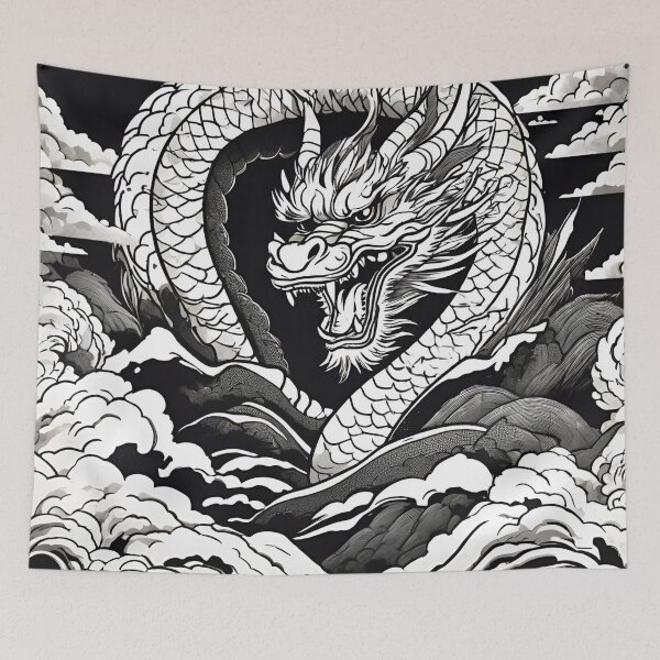 Item preview, Mystic Dragon: Bold and Unique Design designed and sold by capitankinse.