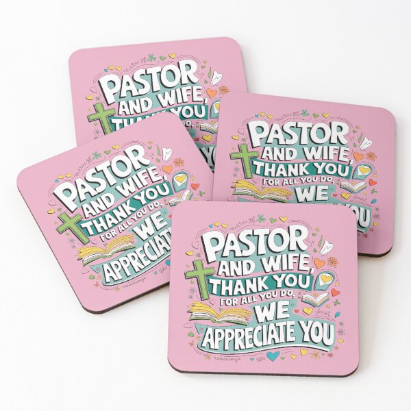 Item preview, Pastor and Pastor's Wife Pastor Appreciation Day Gift, Christmas, Retirement designed and sold by Heritage Hive Studio.
