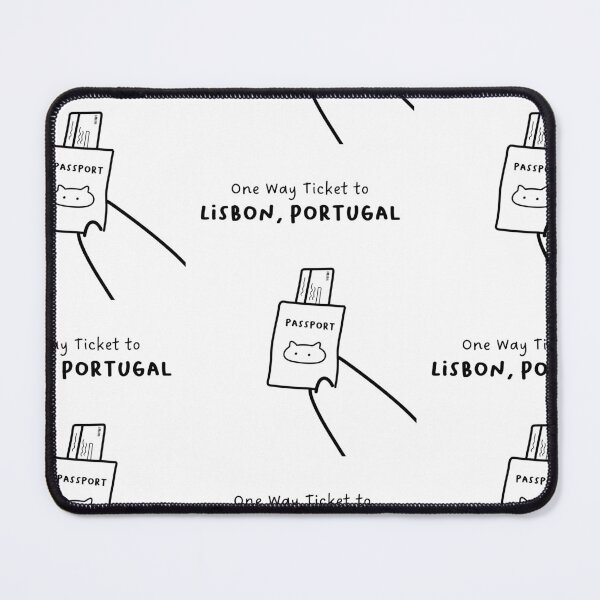 Item preview, "One Way Ticket to Lisbon, Portugal" | Travel, Vacation designed and sold by RM-Journey.