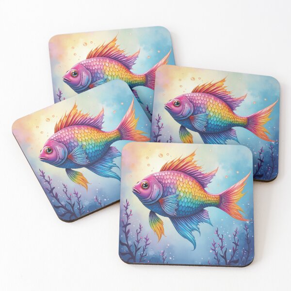 Item preview, rainbowfish  designed and sold by Krasnovaovaova.