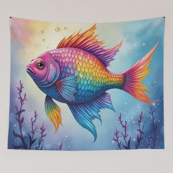 Item preview, pez arcoiris designed and sold by Krasnovaovaova.