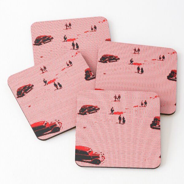 Item preview, Red Chessboard: Automobiles in Limbo designed and sold by bizarorin.