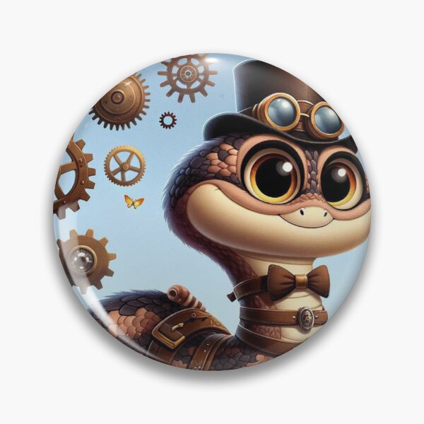 Item preview, Steampunk Carpet Viper designed and sold by Sillytoe.
