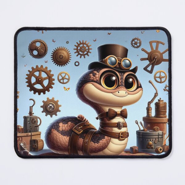 Item preview, Steampunk Carpet Viper designed and sold by Sillytoe.
