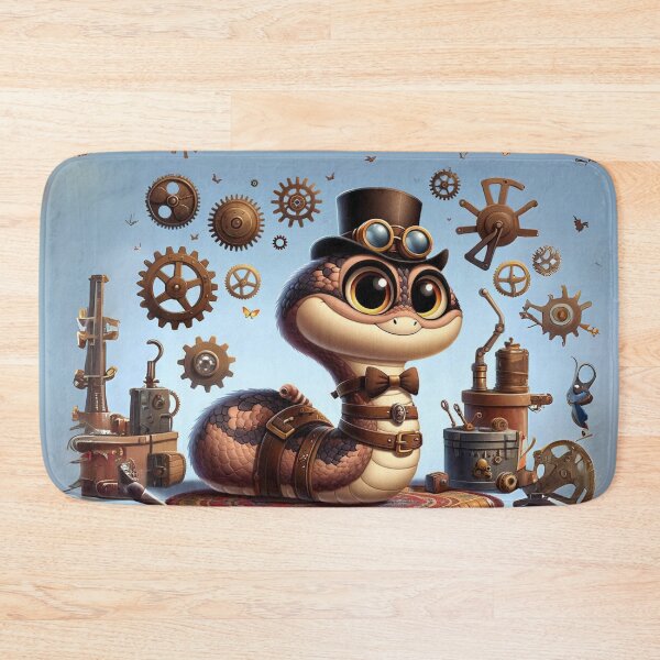 Item preview, Steampunk Carpet Viper designed and sold by Sillytoe.