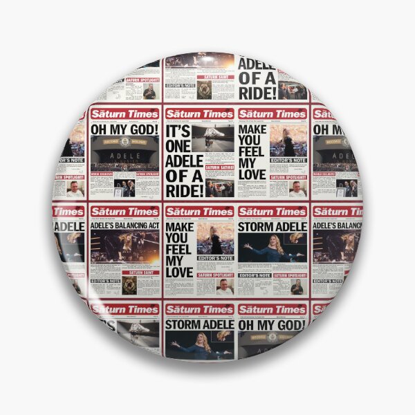 Item preview, Adele: The Saturn Times designed and sold by adeledrinkswine.