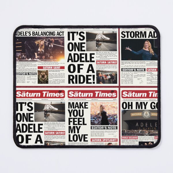 Item preview, Adele: The Saturn Times designed and sold by adeledrinkswine.