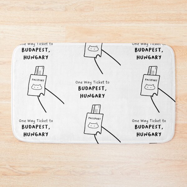 Item preview, "One Way Ticket to Budapest, Hungary" | Travel, Vacation designed and sold by RM-Journey.