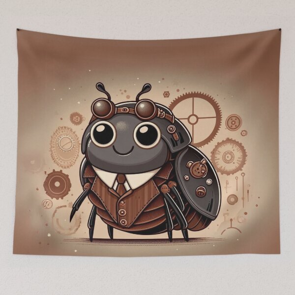Item preview, Steampunk Carrion Beetle designed and sold by Sillytoe.