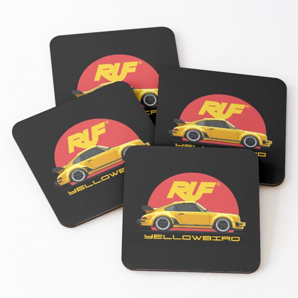 Item preview, Ilustración del Porsche 930 RUF Yellowbird designed and sold by blackdogshop.