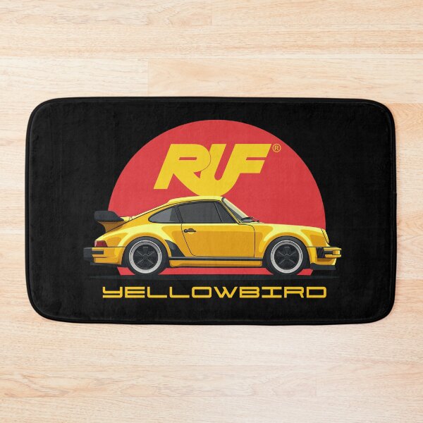 Item preview, Porsche 930 RUF Yellowbird Illustration designed and sold by blackdogshop.