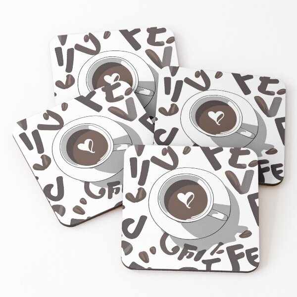 Item preview, I Love Coffee, Stylish Coffee Cup Design designed and sold by capitankinse.