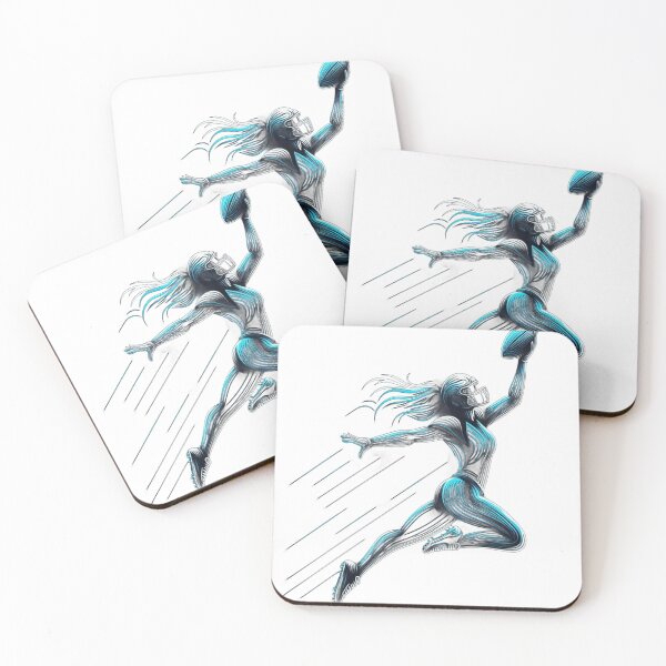 Item preview, Power in Motion Showcasing the Energy of Athletic Jumps designed and sold by Plazacore.