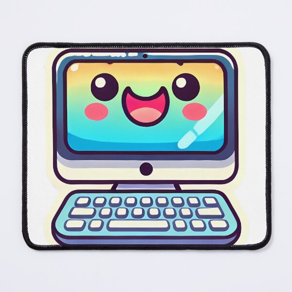 Item preview,  Title: Laughing Computer Sticker designed and sold by Peelya.